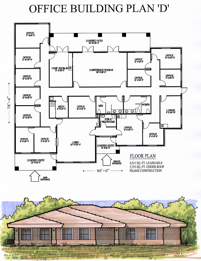 Office Building Plans